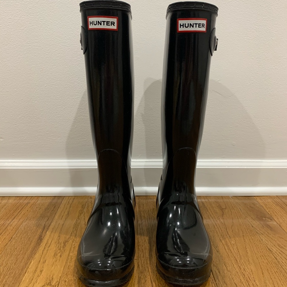 Hunter Boots Original Tall Gloss Black